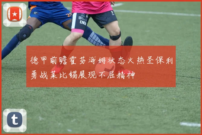 德甲前瞻霍芬海姆状态火热圣保利勇战莱比锡展现不屈精神