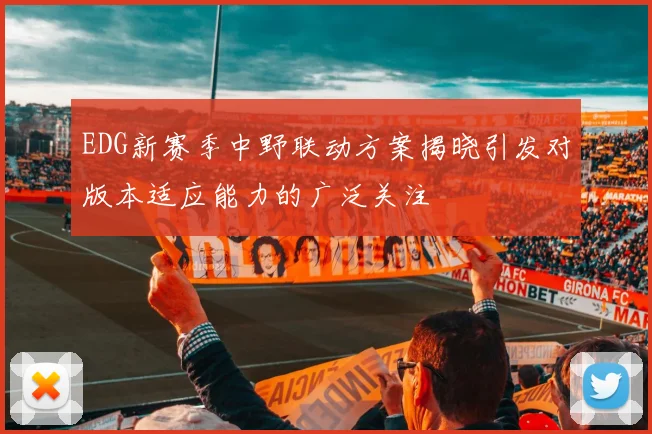 EDG新赛季中野联动方案揭晓引发对版本适应能力的广泛关注